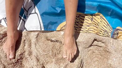 Amateur Asian MILF Blowjob Creampie Beach Bikini Outdoor Teaser Homemade