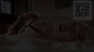Taboo stepson shares bed with naughty tattooed redhead milf huge tits cum on face