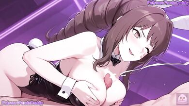 Naruto Bunny Suit Hentai Big Tits Nini Blow Job For Her Boss
