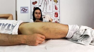 Hot Nurse Handjob Defeated Patient Erection And Gushed Deepthroat