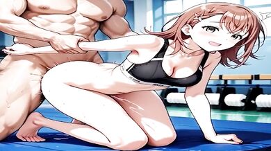 Hanasato Destroyed Gushing Choked At University Gym