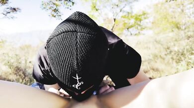 Masked Couple Destroyed Outdoors On Blanket Amateur Natural No Makeup
