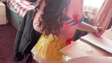 Compilation Butt Plug Deep in my Ass while I Fuck my Pussy with a Glass Dildo - self Double Penetration (1)