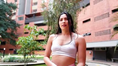 I fucked my new skinny blonde neighbor Jenn Pinzon with a big ass in doggystyle