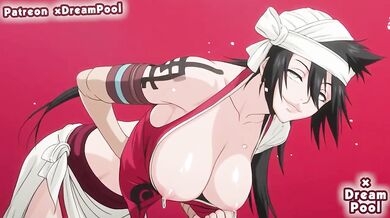 Kukaku Shiba Destroyed Gushing Blowjob Hentai Animation Bleach By xDreamPool