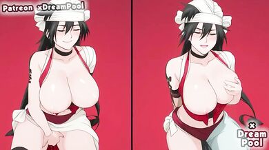 Kukaku Shiba Destroyed Gushing Blowjob Hentai Animation Bleach By xDreamPool