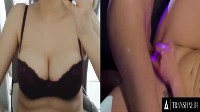 Caught Trans Girl Gushing Deep Throat Sneaky Blowjob MILF Step Fantasy Big Ass