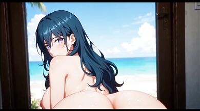 Horny Stepmom Sucks Me Off Against The City At Night Ai Hentai