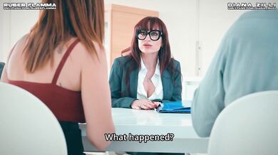 Italian Milf Escort Payment Exposed in FFM Threesome with Therapist and Wife