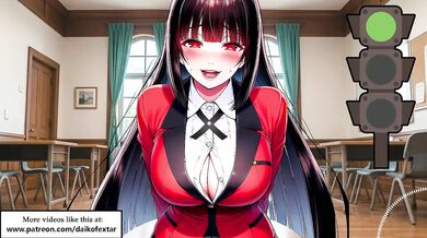Yumeko From Kakegurui Destroyed By JOI Green Light Red Light Countdown Game Femdom Hentai