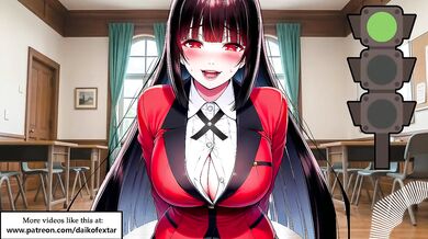 Yumeko From Kakegurui Destroyed By JOI Green Light Red Light Countdown Game Femdom Hentai