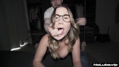 Busty Teacher Stress Relief Destroyed By Big Dick Threesome Cumshot