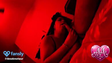 Real Amateur Latina Girlfriend Gives Passionate Blowjob ASMR GoPro View Deep Throat Sloppy
