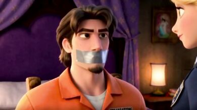 Tangled Bliss Rapunzel First Blowjob with Flynn Rider in 4K