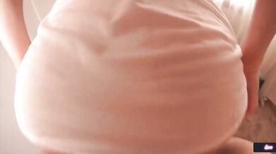 Amateur POV Destroyed By Big Dick Creampie Gushing