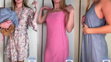 Bailey Bell Blonde Girl Next Door Summer Dress Try On Haul Sweet Sexy Dress