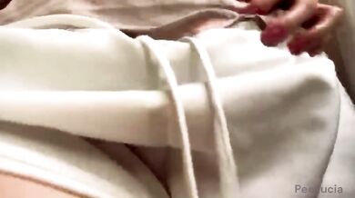 Blonde Hairy Pussy Omorashi Desperation PEEGASM Cant Hold Pee Golden Shower Dripping Pussy Dirt Talk