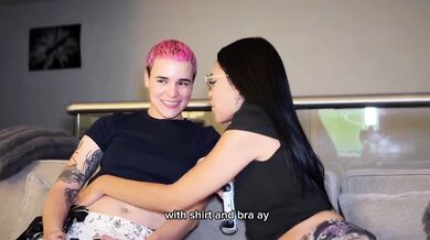 Intense Lesbian Scissoring And Latina Masturbation Gushing Orgasm