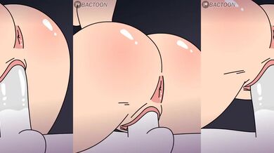 Cartoon cock destroyed gushing big ass big tits hentai