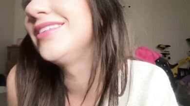 Get Off With Me Extra Naughty Choked Brunette Masturbation