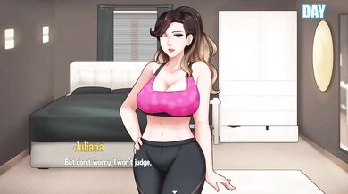Step Sister Emily Caught Her Brother Peaking Gushes Big Bouncy Boobs on His Face