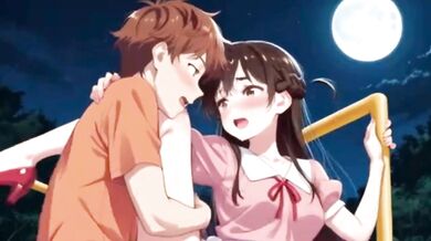 Cartoon anime hentai teacher destroyed gushing choked college big ass big tits