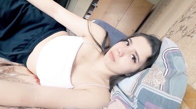 Step Mom Teaches Sex To Cute Stepsister And Stepbrother With Big Dick