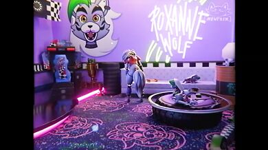 Roxy Gave the Nosy Guy What He Deserved in FNAF Furry 3D Animation Blowjob Creampie Cowgirl