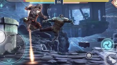 Amateur Cartoon Game Gameplay Guys Fighting Destroyed Gushing Choked