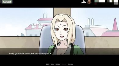Tsunade MILF Destroyed Pussy Licking Big Ass Creampie Naruto Hentai Gaming