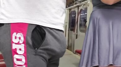 Subway Public Sex Destroyed Korean Girl Dress With Big Dick Gushing Cum