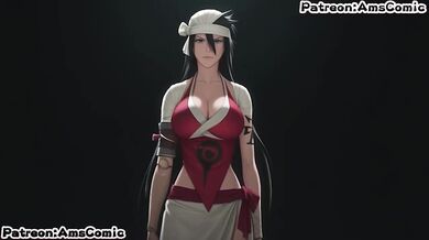 Bleach Hentai AMS Anime Kukaku Shiba Big Tits Blowjob Cumshot Rough Sex Uncensored