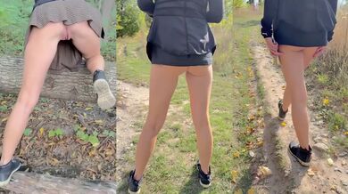 Naked Amateur Girl Destroyed in HD Forest