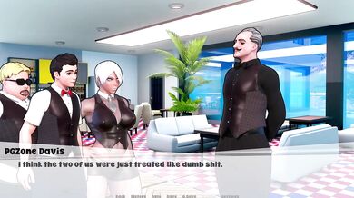 Hot Receptionist Destroyer Destroyed Gushing Choked Blowjob Creampie Gaming Part 3