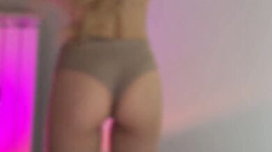 Slow Body Tease Destroyed Tight Try On Haul With Lingerie Try On Gushing Amateur Blonde