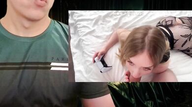 Sister Stolen Big Natural Tits Gushed Destroyed Cumshot Deepthroat Reaction