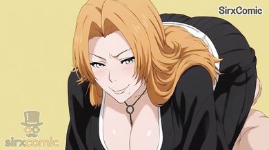 Rangiku Matsumoto Destroyed Gushing BlowJob Big Tits HD Hentai