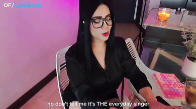 Spanish Amateur ASMR Office Fuck Roleplay Solo Female POV