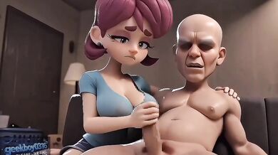 Scarlet Game Hentai Destroyed By Old Ugly Man Cartoon Exclusive HD
