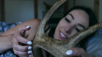 Rustic Cabin Morning Sex Destroyed With Girlfriend ASMR Ear Licking Gushing