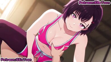 Zom 100 Hentai Anime Mikazuki Shizuka Big Tits Blowjob Destroyed Gushing Cumshot