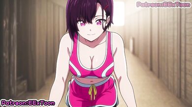 Zom 100 Hentai Anime Mikazuki Shizuka Big Tits Blowjob Destroyed Gushing Cumshot