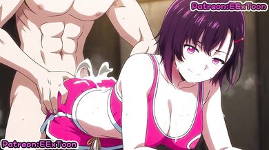 Zom 100 Hentai Anime Mikazuki Shizuka Big Tits Blowjob Destroyed Gushing Cumshot