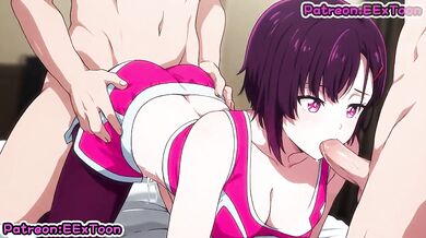 Zom 100 Hentai Anime Mikazuki Shizuka Big Tits Blowjob Destroyed Gushing Cumshot
