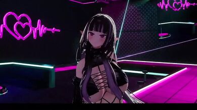 Hentai Elf Vtuber Booba Strip Dance Destroyed Gushing