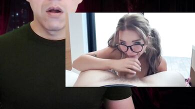 Step Sis Blonde Glasses And Big Natural Tits Destroyed By Cumshot Deepthroat Misionero