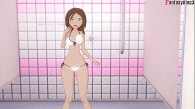Bonnie The Hot Cheerleader Invites Me To Swimming Lessons And Fucks Me Pov Hentai Cosplay Parody