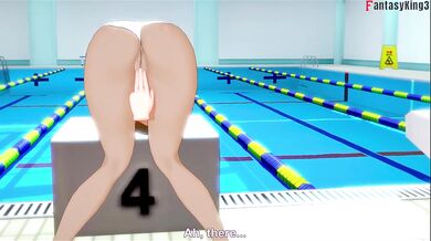 Bonnie The Hot Cheerleader Invites Me To Swimming Lessons And Fucks Me Pov Hentai Cosplay Parody