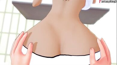 Bonnie The Hot Cheerleader Invites Me To Swimming Lessons And Fucks Me Pov Hentai Cosplay Parody