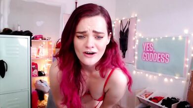 British Femdom POV Red Head Babe Destroys Premature Loser JOI